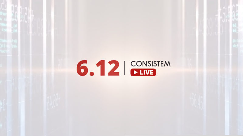 Live Versão 6.12 do Consistem ERP