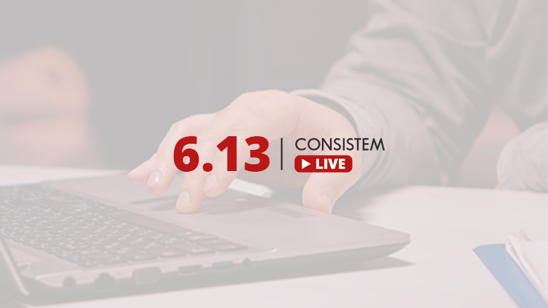 Live Versão 6.13 do Consistem ERP